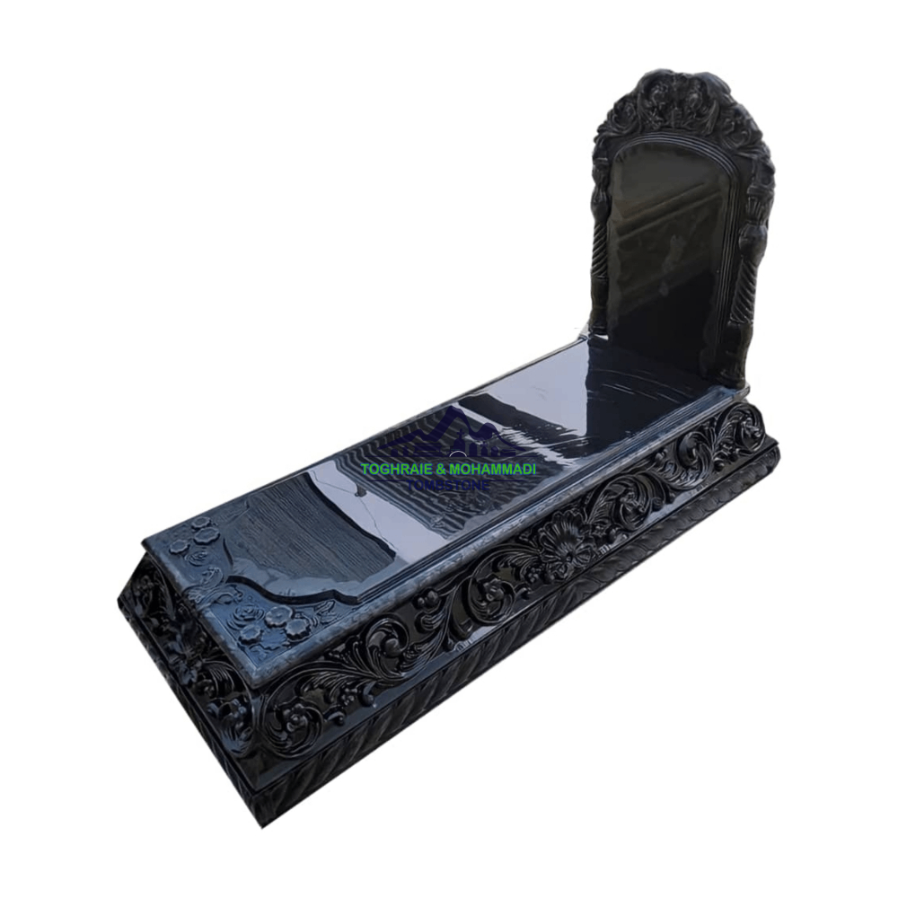 مقبره با گرانیت مشکی چینی