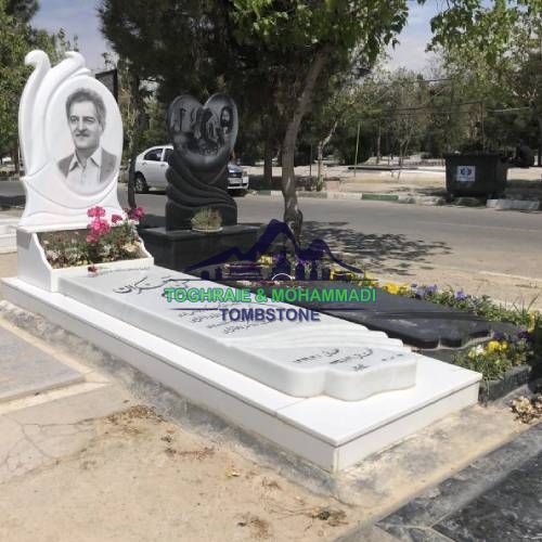 ابعاد سنگ قبر