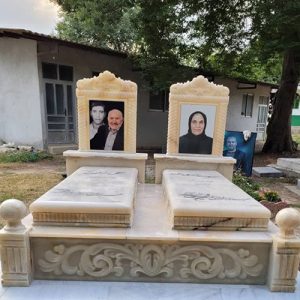 سنگ قبر شیک و ساده