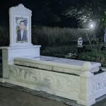 مقبره مرمر سفید طرح باغچه