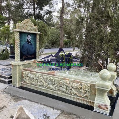 قیمت سنگ قبر مرمر سبز در اصفهان