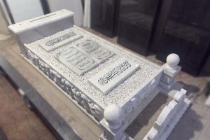 سنگ قبر لاکچری سفید