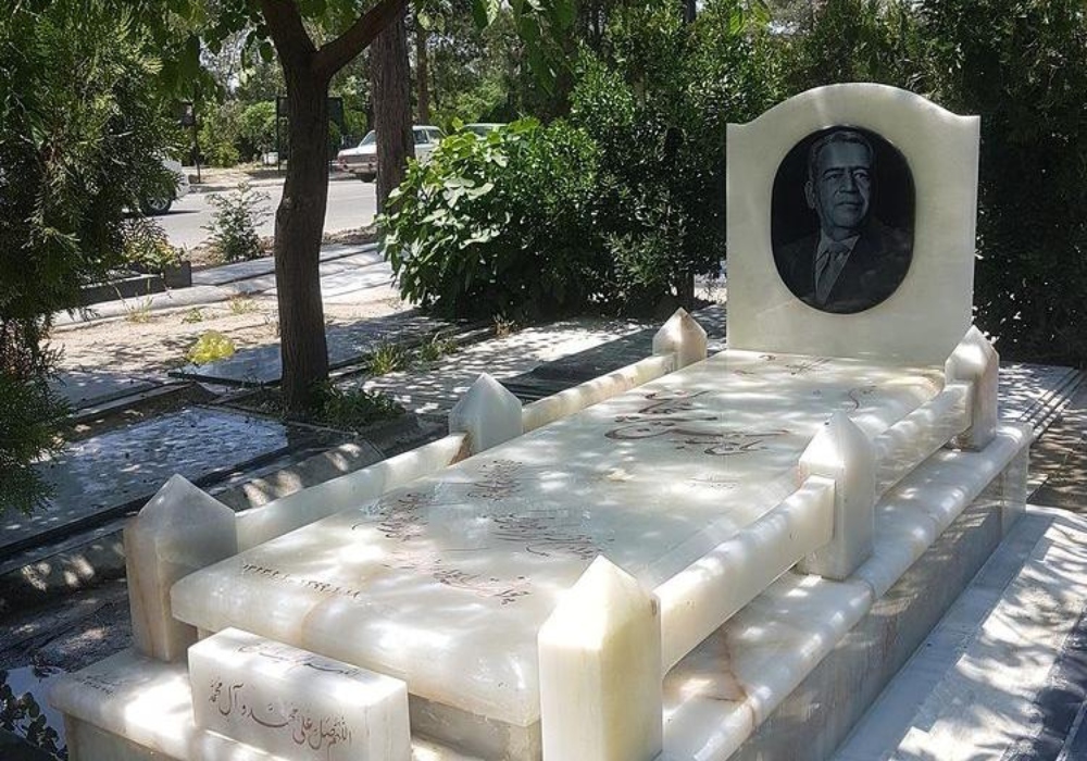 سنگ مزار مرمر سفید