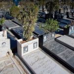 سنگ قبر ساده و شیک پدر